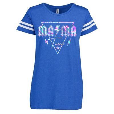 Mama Rock Moms Life Mothers Day Family Enza Ladies Jersey Football T-Shirt