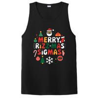 Merry Rizz Mas Sigmas Gen Alpha Middle School Christmas PosiCharge Competitor Tank