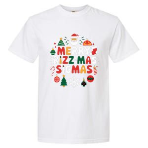 Merry Rizz Mas Sigmas Gen Alpha Middle School Christmas Garment-Dyed Heavyweight T-Shirt