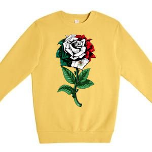 Mexican Rose Mexico Pride Premium Crewneck Sweatshirt