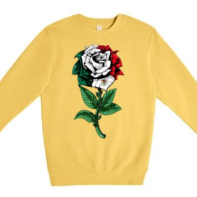 Mexican Rose Mexico Pride Premium Crewneck Sweatshirt