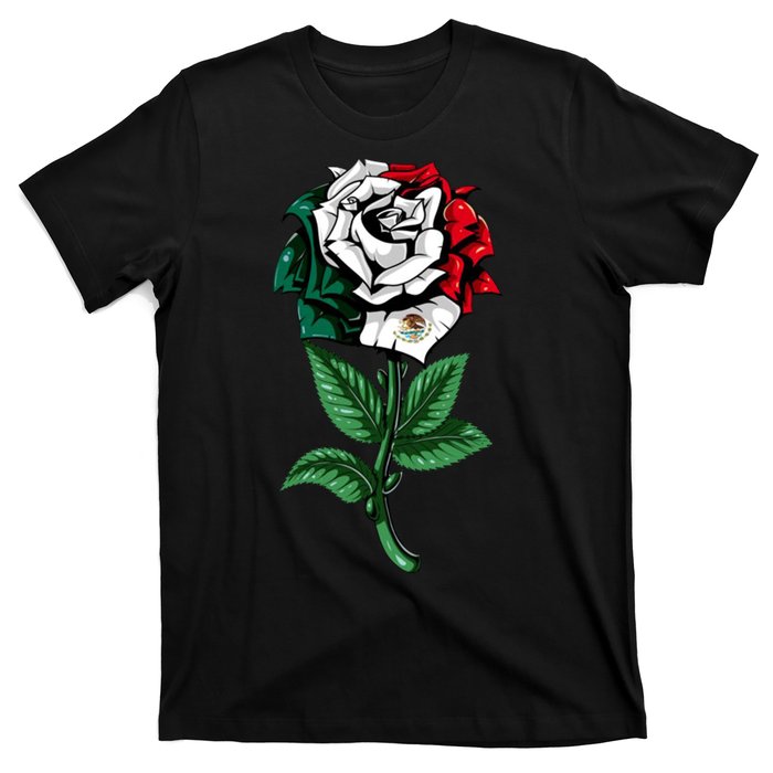 Mexican Rose Mexico Pride T-Shirt