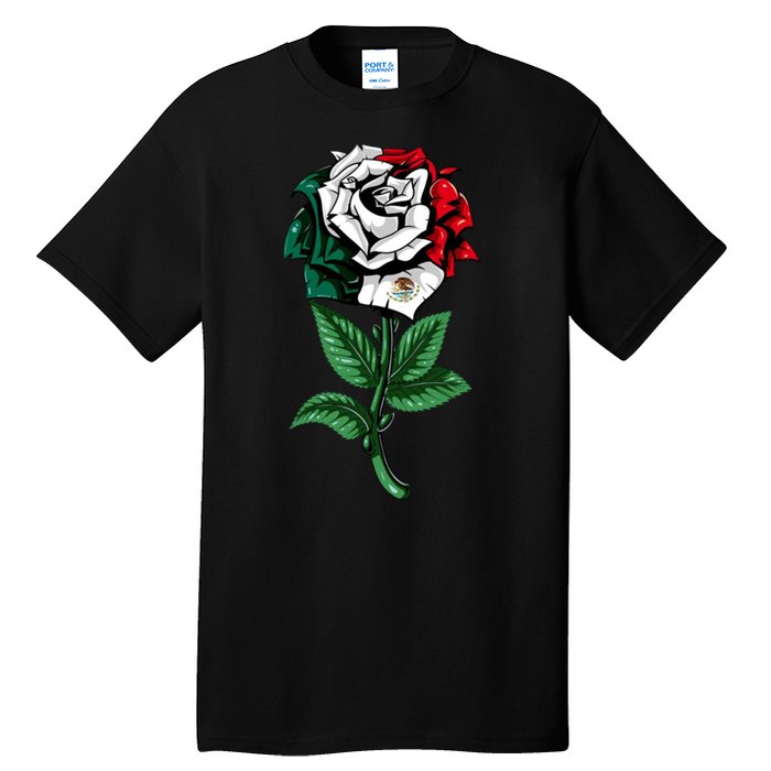 Mexican Rose Mexico Pride Tall T-Shirt