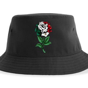 Mexican Rose Mexico Pride Sustainable Bucket Hat