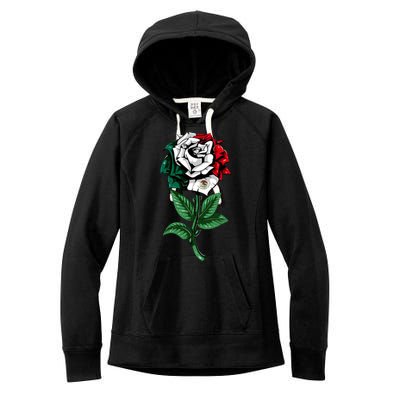 Mexican Rose Mexico Pride Women's Fleece Hoodie