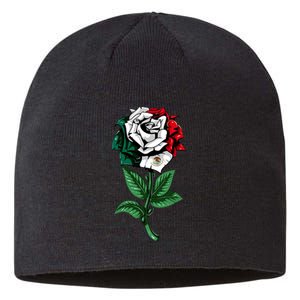 Mexican Rose Mexico Pride Sustainable Beanie