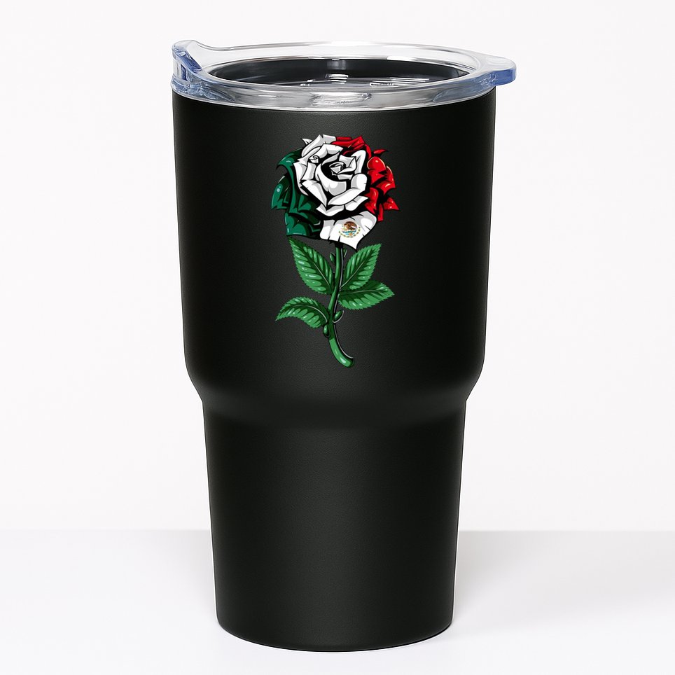 Mexican Rose Mexico Pride Tumbler