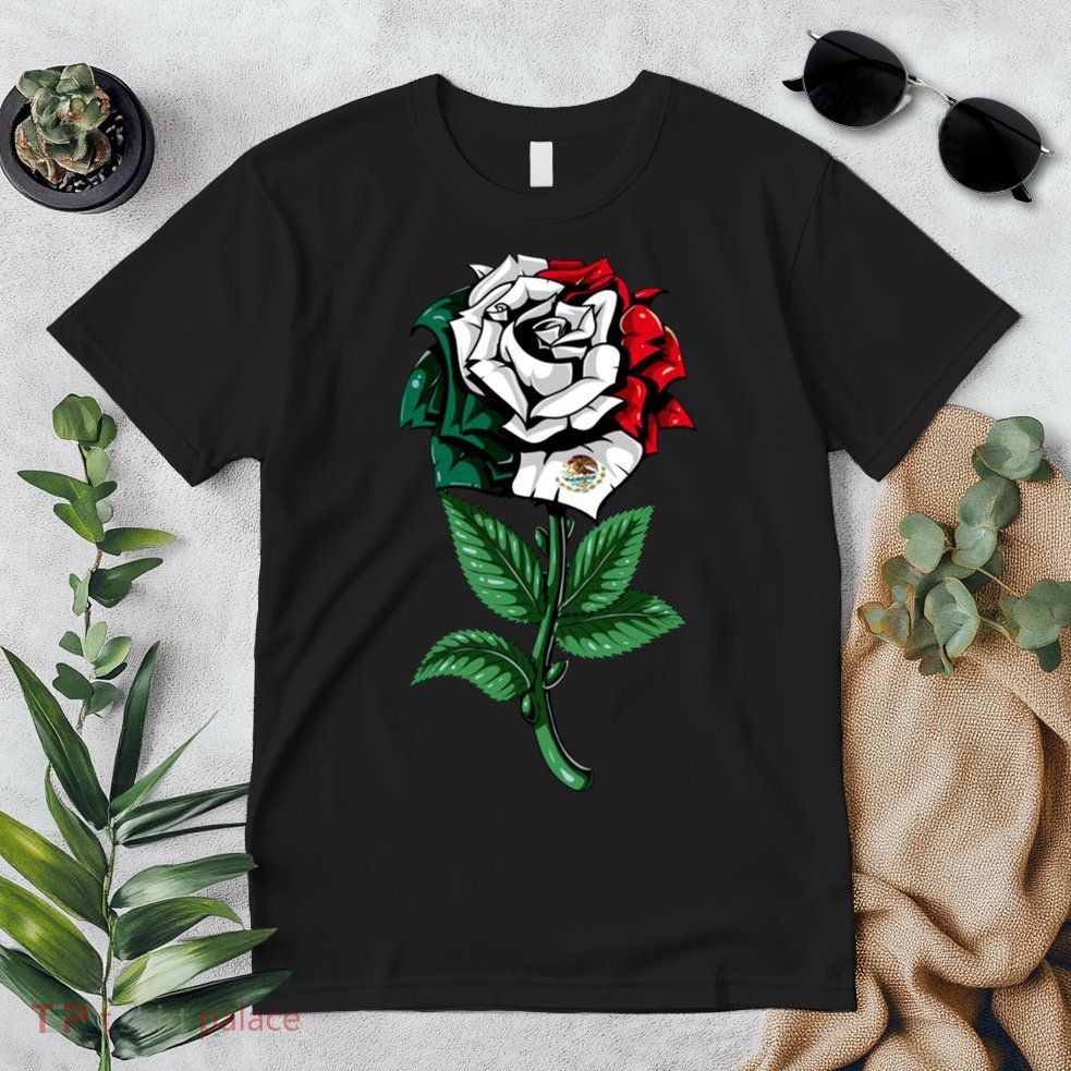 Mexican Rose Mexico Pride Premium T-Shirt