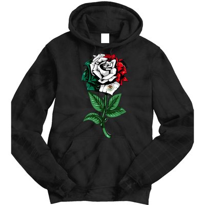 Mexican Rose Mexico Pride Tie Dye Hoodie