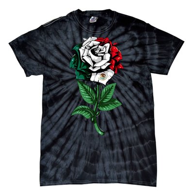 Mexican Rose Mexico Pride Tie-Dye T-Shirt