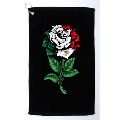 Mexican Rose Mexico Pride Golf Towel