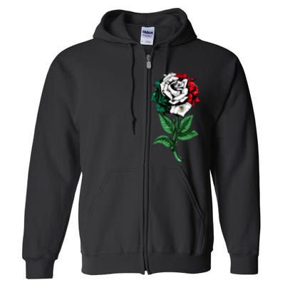 Mexican Rose Mexico Pride Full Zip Hoodie