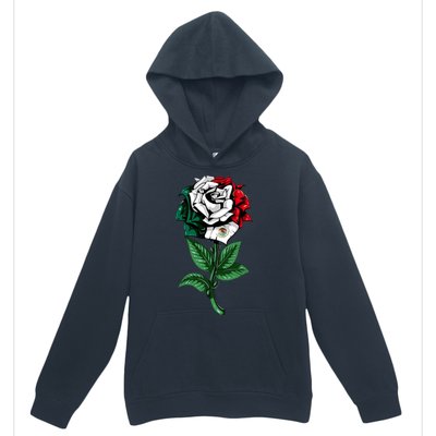 Mexican Rose Mexico Pride Urban Pullover Hoodie