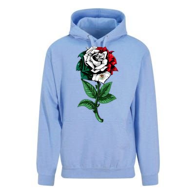 Mexican Rose Mexico Pride Unisex Surf Hoodie