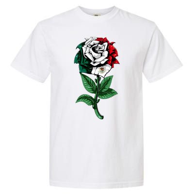 Mexican Rose Mexico Pride Garment-Dyed Heavyweight T-Shirt