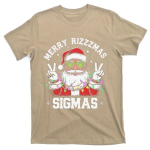 Merry Rizz Mas Sigmas Gen Alpha Middle School Christmas T-Shirt