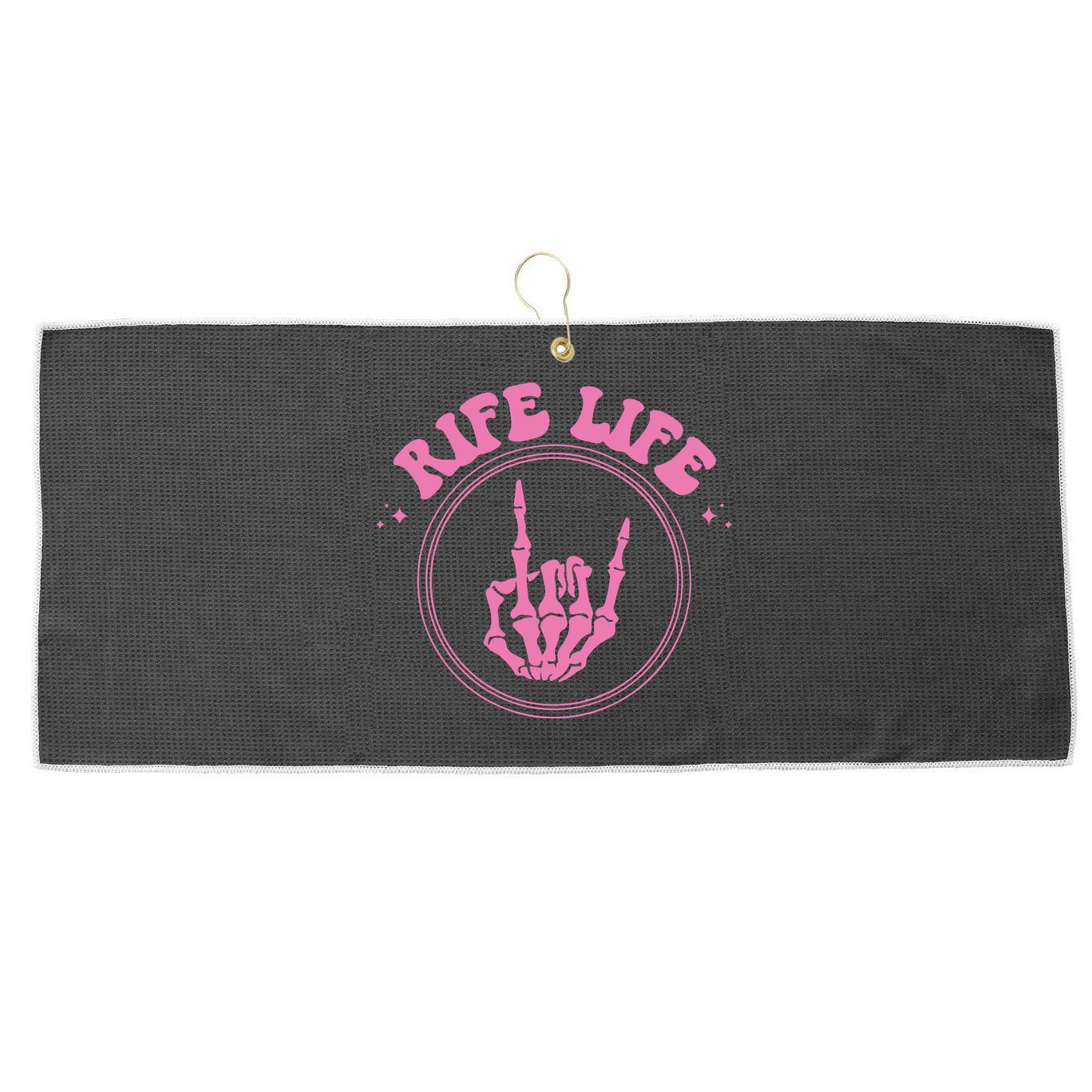 Matt Rife Large Microfiber Waffle Golf Towel