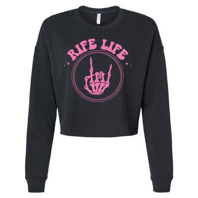 Matt Rife Cropped Pullover Crew
