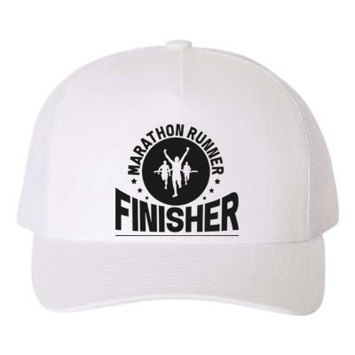 Marathon Runner Marathon Finisher Marathon Marathoners Yupoong Adult 5-Panel Trucker Hat