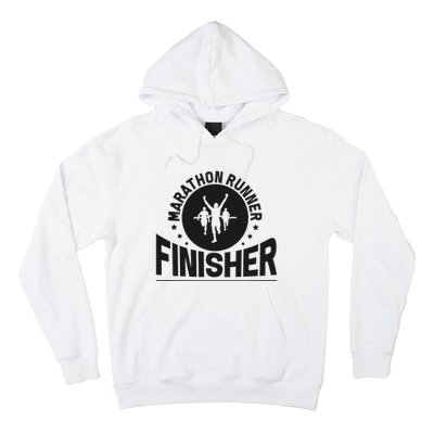 Marathon Runner Marathon Finisher Marathon Marathoners Hoodie