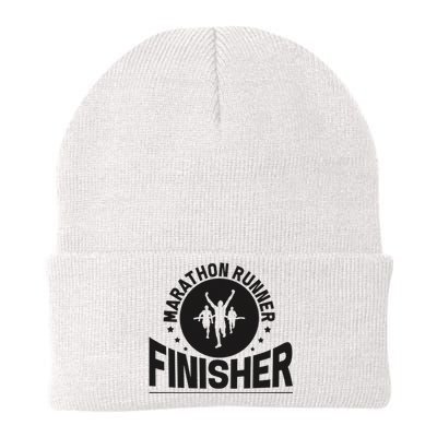 Marathon Runner Marathon Finisher Marathon Marathoners Knit Cap Winter Beanie