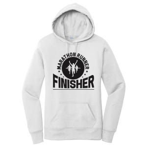 Marathon Runner Marathon Finisher Marathon Marathoners Women's Pullover Hoodie