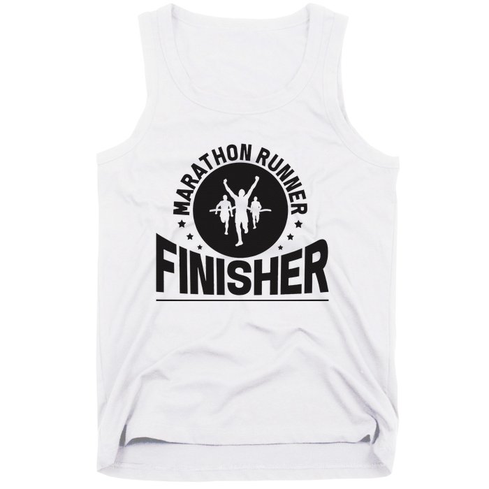 Marathon Runner Marathon Finisher Marathon Marathoners Tank Top