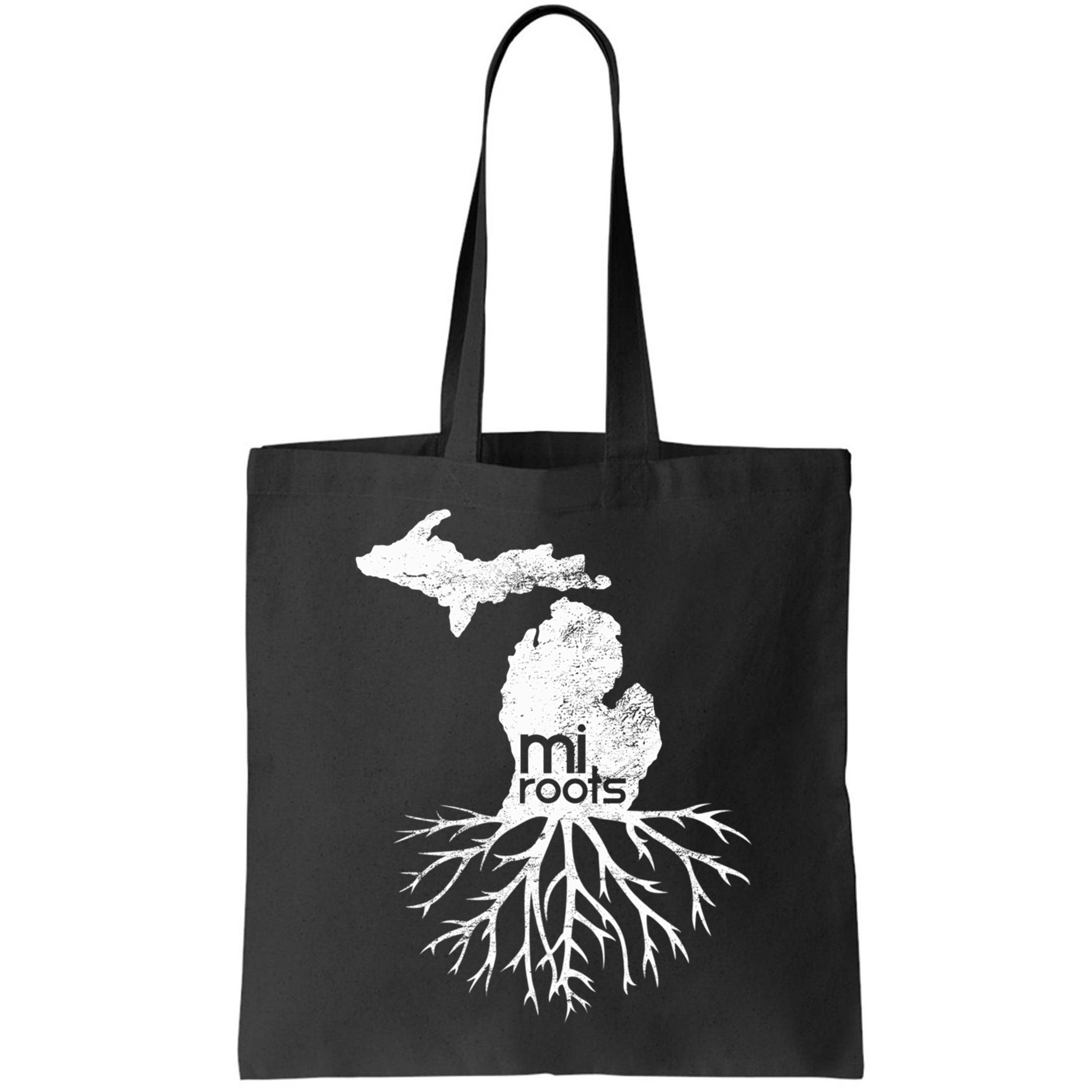 Mi Roots Michigan Map Native Michigander Gift Home State Gift Bag