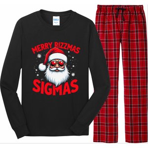 Merry Rizz Mas Sigmas Gen Alpha Middle School Christmas Long Sleeve Pajama Set