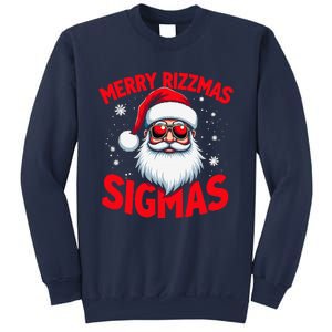 Merry Rizz Mas Sigmas Gen Alpha Middle School Christmas Sweatshirt