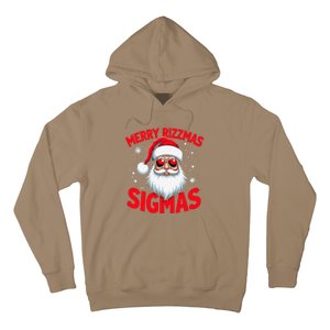 Merry Rizz Mas Sigmas Gen Alpha Middle School Christmas Hoodie