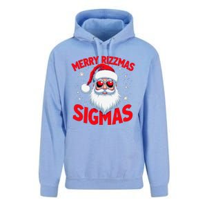 Merry Rizz Mas Sigmas Gen Alpha Middle School Christmas Unisex Surf Hoodie