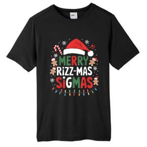 Merry Rizz Mas Sigmas Funny Gen Alpha Xmas Santa Christmas Tall Fusion ChromaSoft Performance T-Shirt