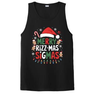 Merry Rizz Mas Sigmas Funny Gen Alpha Xmas Santa Christmas PosiCharge Competitor Tank