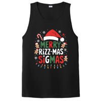 Merry Rizz Mas Sigmas Funny Gen Alpha Xmas Santa Christmas PosiCharge Competitor Tank