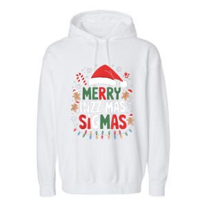 Merry Rizz Mas Sigmas Funny Gen Alpha Xmas Santa Christmas Garment-Dyed Fleece Hoodie