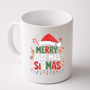 Merry Rizz Mas Sigmas Funny Gen Alpha Xmas Santa Christmas Coffee Mug