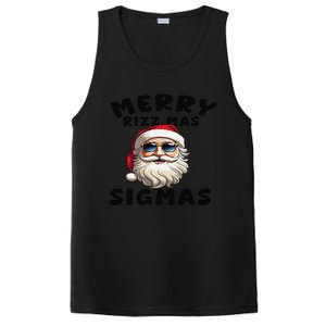 Merry Rizz Mas Sigmas Funny Christmas PosiCharge Competitor Tank