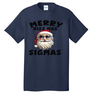 Merry Rizz Mas Sigmas Funny Christmas Tall T-Shirt