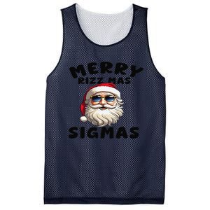 Merry Rizz Mas Sigmas Funny Christmas Mesh Reversible Basketball Jersey Tank