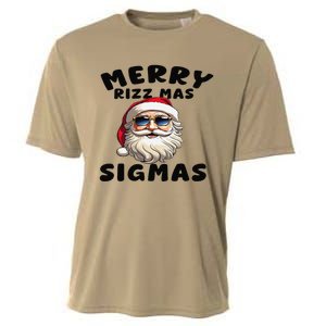 Merry Rizz Mas Sigmas Funny Christmas Cooling Performance Crew T-Shirt