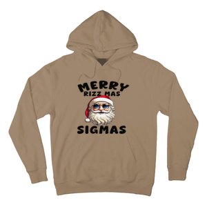 Merry Rizz Mas Sigmas Funny Christmas Hoodie