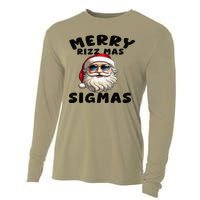 Merry Rizz Mas Sigmas Funny Christmas Cooling Performance Long Sleeve Crew