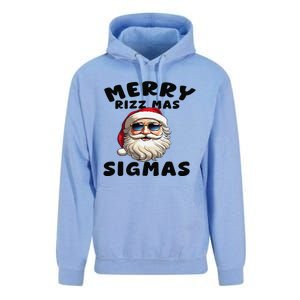 Merry Rizz Mas Sigmas Funny Christmas Unisex Surf Hoodie