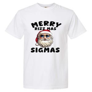 Merry Rizz Mas Sigmas Funny Christmas Garment-Dyed Heavyweight T-Shirt