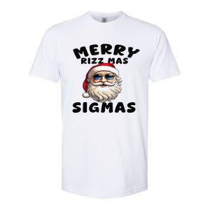 Merry Rizz Mas Sigmas Funny Christmas Softstyle CVC T-Shirt