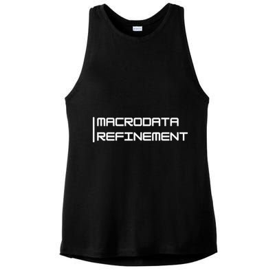 Macrodata Refinement Ladies PosiCharge Tri-Blend Wicking Tank
