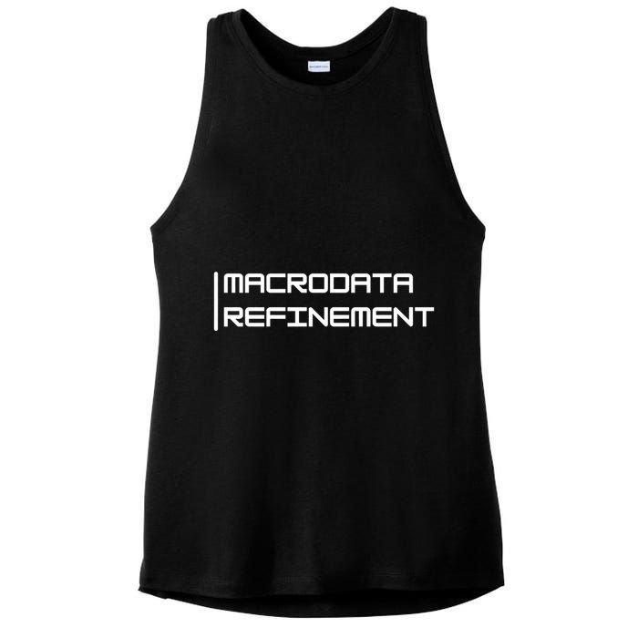 Macrodata Refinement Ladies PosiCharge Tri-Blend Wicking Tank