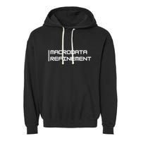 Macrodata Refinement Garment-Dyed Fleece Hoodie