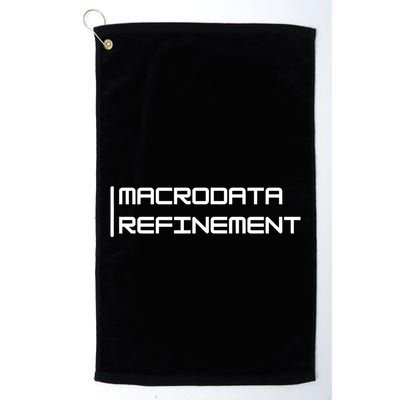 Macrodata Refinement Golf Towel